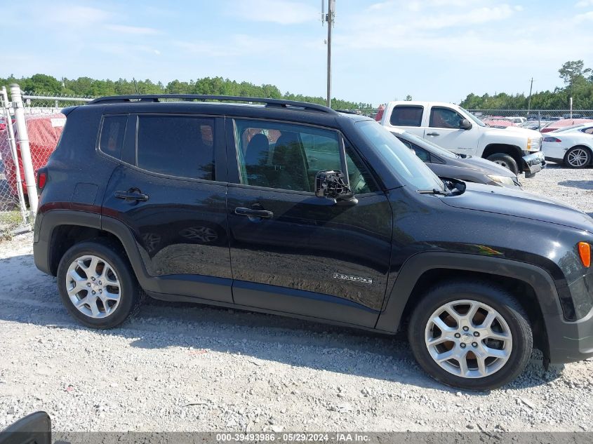 2018 Jeep Renegade Latitude Fwd VIN: ZACCJABB8JPJ62403 Lot: 39493986
