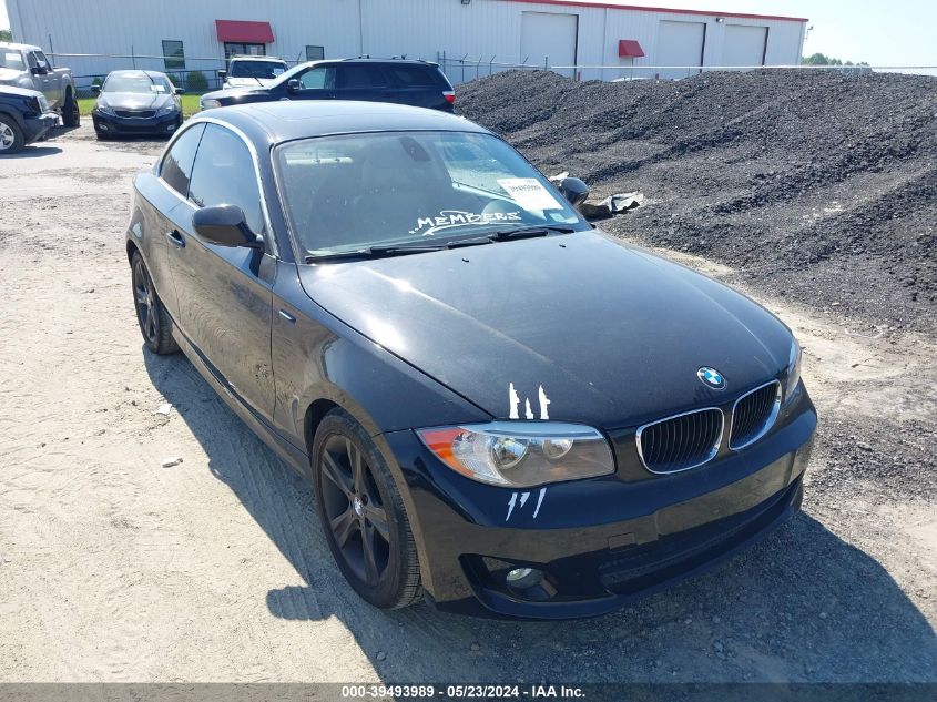 2012 BMW 128I VIN: WBAUP7C59CVP24027 Lot: 39493989