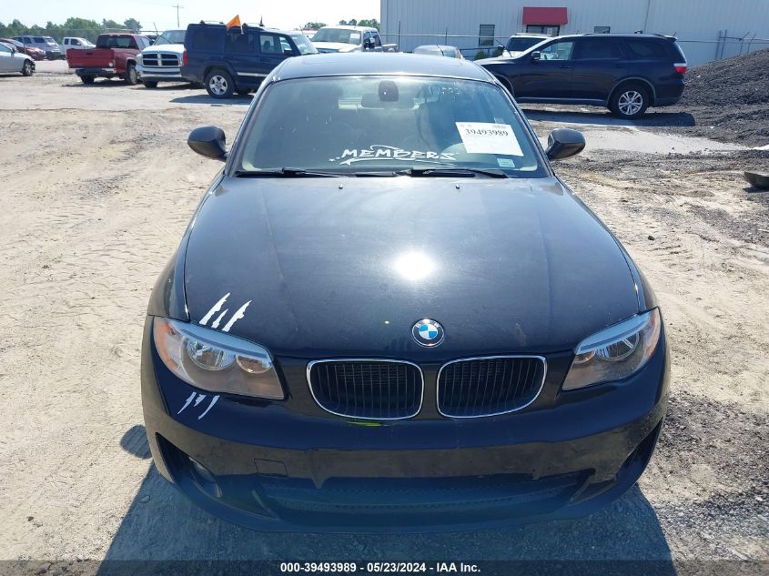 2012 BMW 128I VIN: WBAUP7C59CVP24027 Lot: 39493989