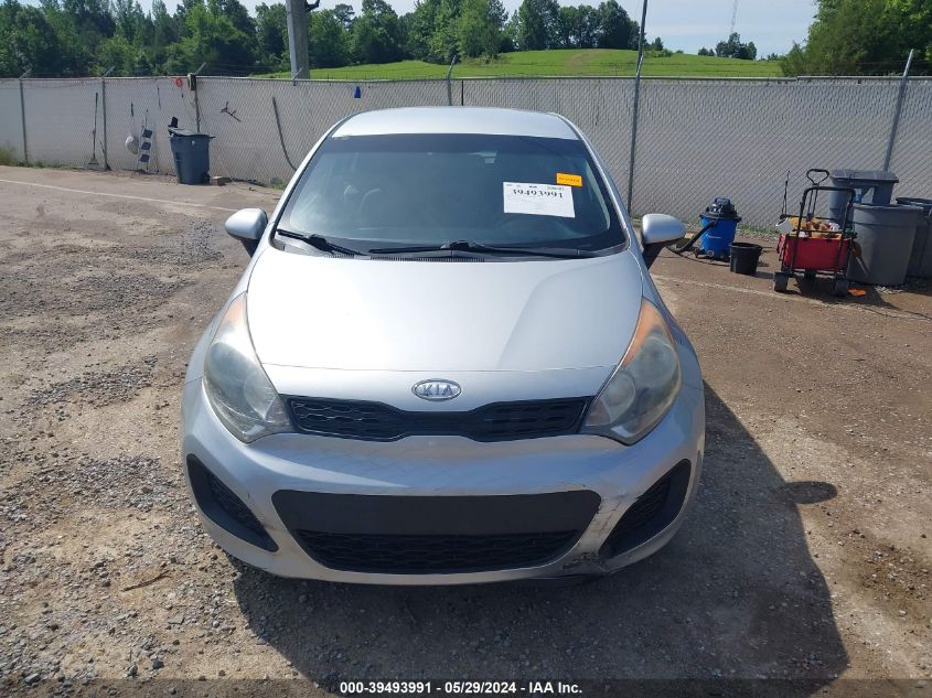 2012 Kia Rio5 Lx VIN: KNADM5A31C6082802 Lot: 39493991