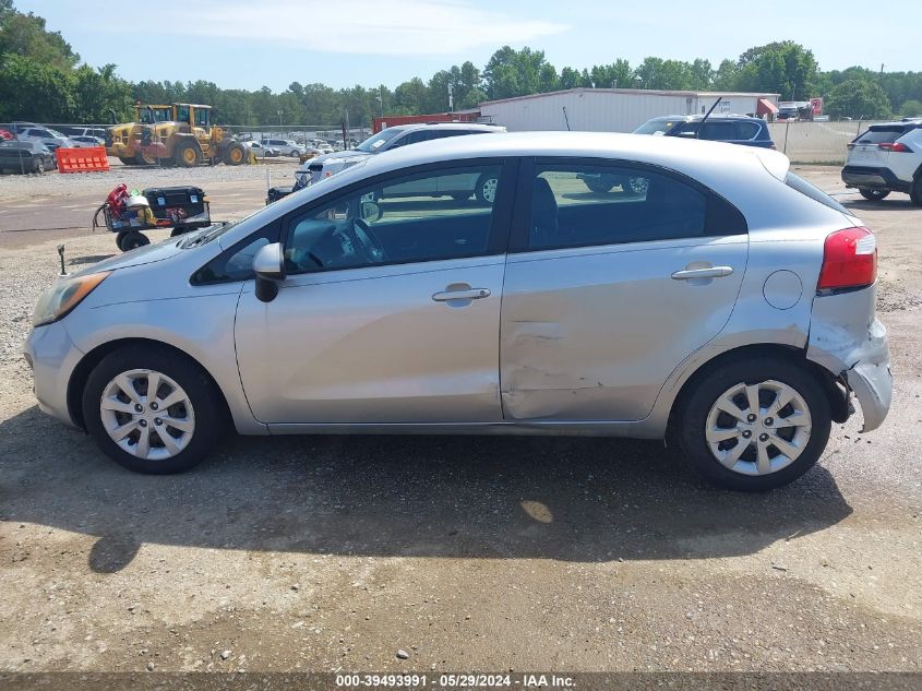 2012 Kia Rio5 Lx VIN: KNADM5A31C6082802 Lot: 39493991