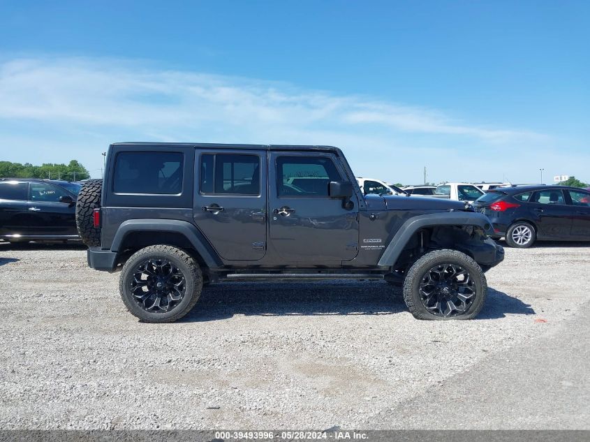 2017 Jeep Wrangler Unlimited Sport 4X4 VIN: 1C4BJWDG3HL732438 Lot: 39493996