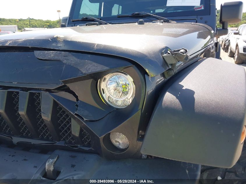 2017 Jeep Wrangler Unlimited Sport 4X4 VIN: 1C4BJWDG3HL732438 Lot: 39493996