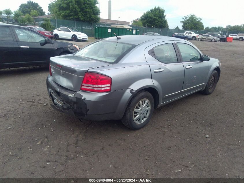 2008 Dodge Avenger Se VIN: 1B3LC46J58N229320 Lot: 39494004