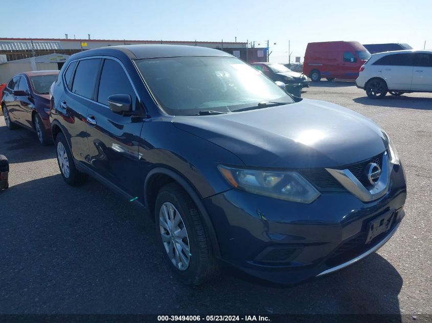 2015 Nissan Rogue S VIN: KNMAT2MV9FP523966 Lot: 39494006