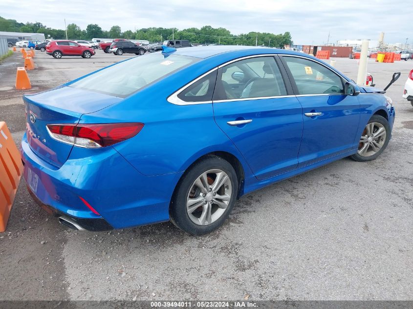 2018 Hyundai Sonata Sel VIN: 5NPE34AF0JH655822 Lot: 39494011