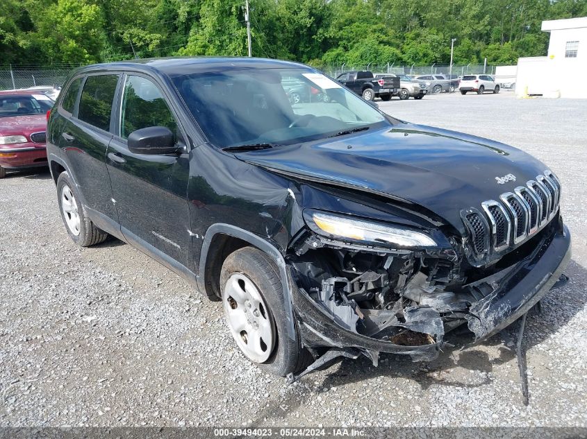 2017 Jeep Cherokee Sport Fwd VIN: 1C4PJLAB9HW653366 Lot: 39494023