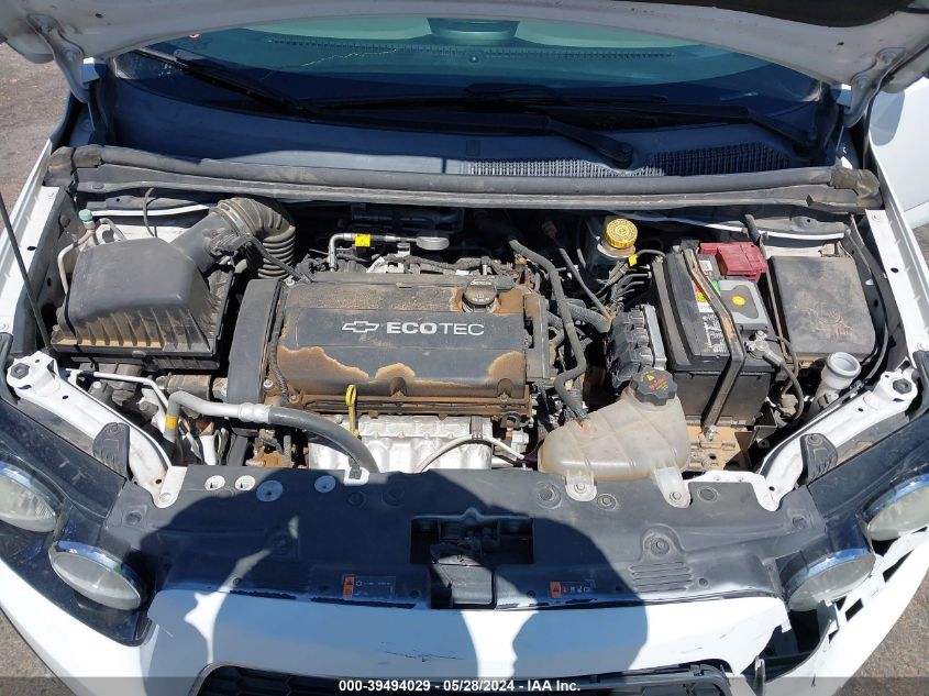 2015 Chevrolet Sonic Lt Auto VIN: 1G1JC6SH9F4196516 Lot: 39494029