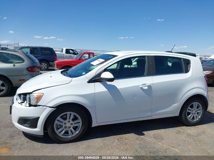 2015 Chevrolet Sonic Lt Auto VIN: 1G1JC6SH9F4196516 Lot: 39494029