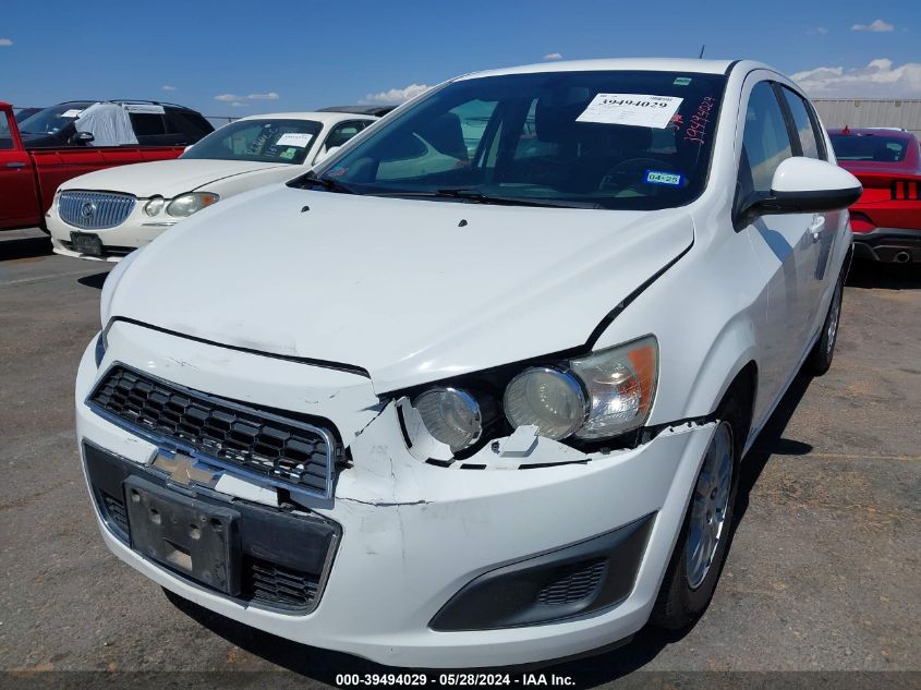 2015 Chevrolet Sonic Lt Auto VIN: 1G1JC6SH9F4196516 Lot: 39494029