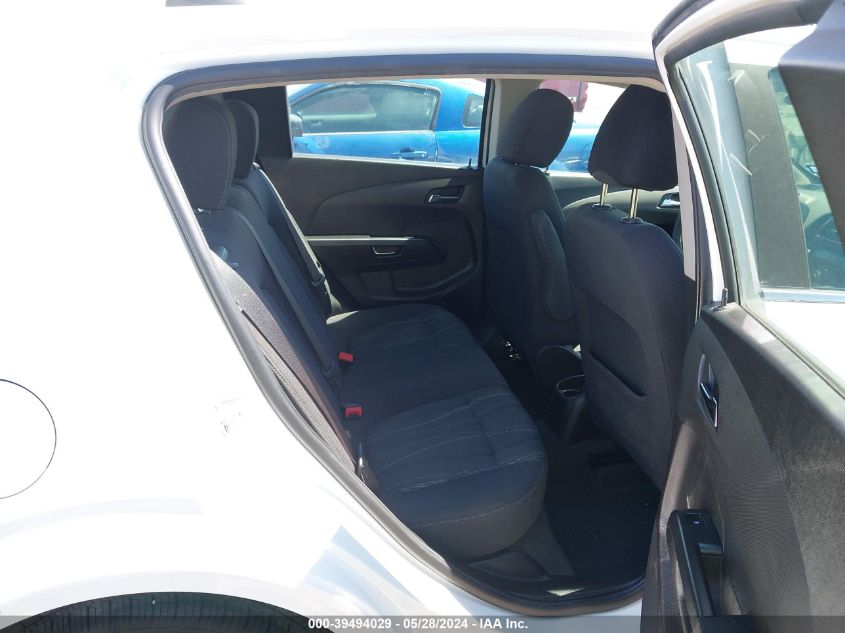 2015 Chevrolet Sonic Lt Auto VIN: 1G1JC6SH9F4196516 Lot: 39494029