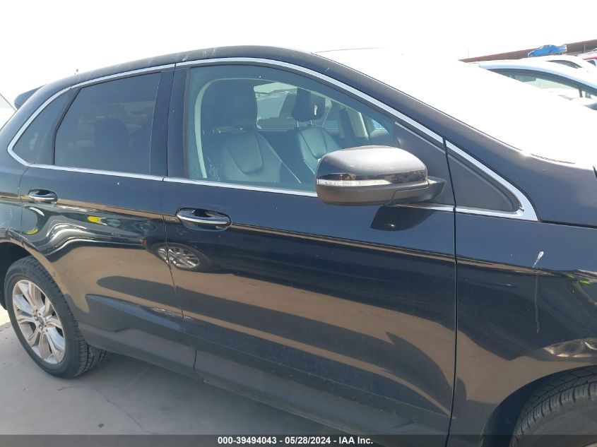 2022 Ford Edge Titanium VIN: 2FMPK4K94NBA53832 Lot: 39494043