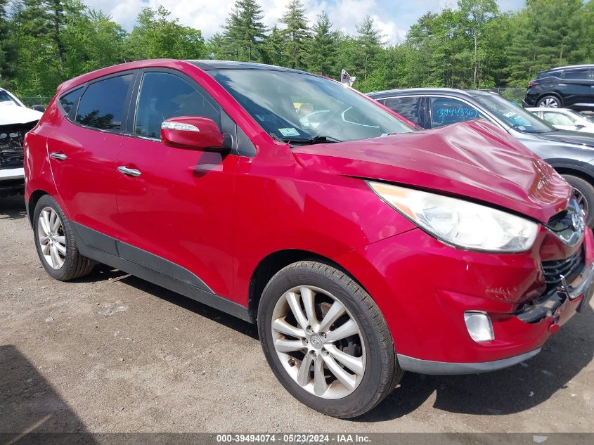 2010 Hyundai Tucson Limited VIN: KM8JUCAC7AU033053 Lot: 39494074