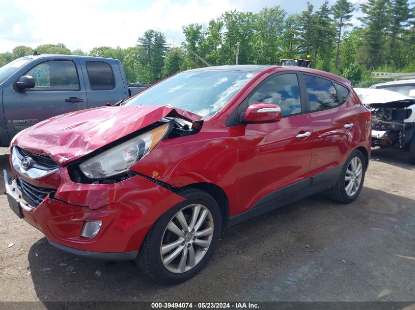 2010 Hyundai Tucson Limited VIN: KM8JUCAC7AU033053 Lot: 39494074