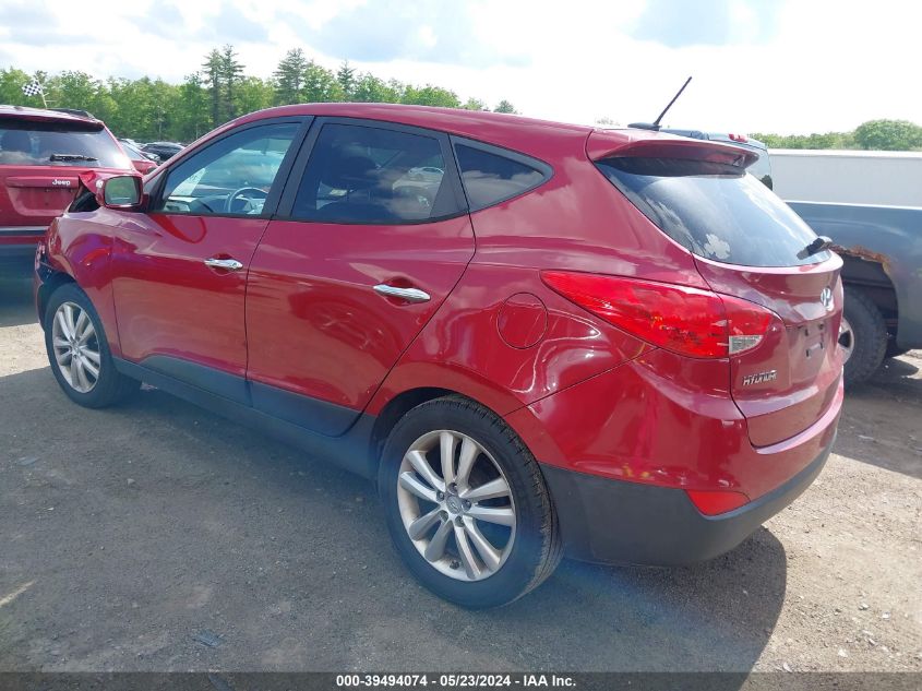 2010 Hyundai Tucson Limited VIN: KM8JUCAC7AU033053 Lot: 39494074