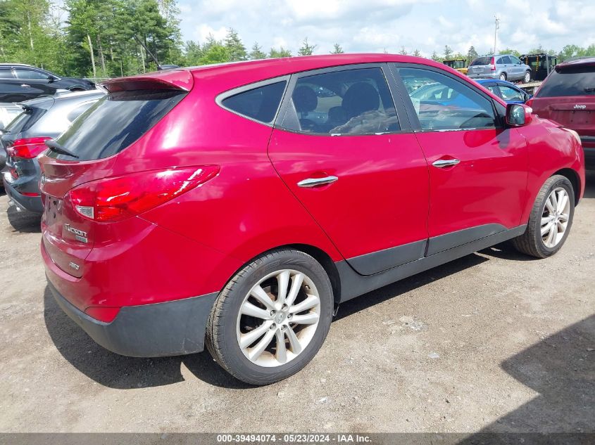 2010 Hyundai Tucson Limited VIN: KM8JUCAC7AU033053 Lot: 39494074