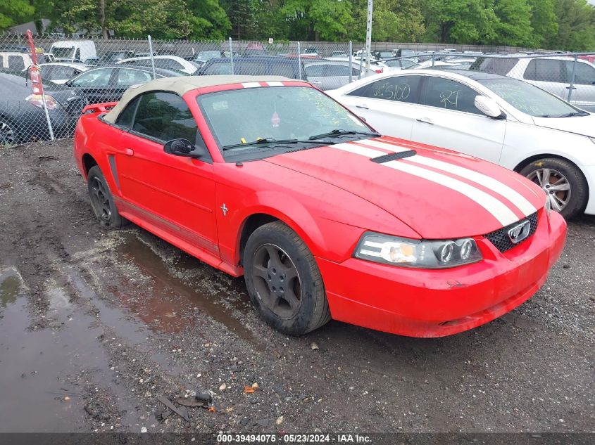 2001 Ford Mustang VIN: 1FAFP444X1F159431 Lot: 39494075