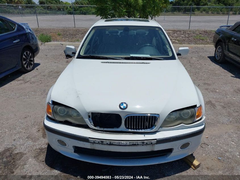 2003 BMW 330I VIN: WBAEV53433KM32171 Lot: 39494083
