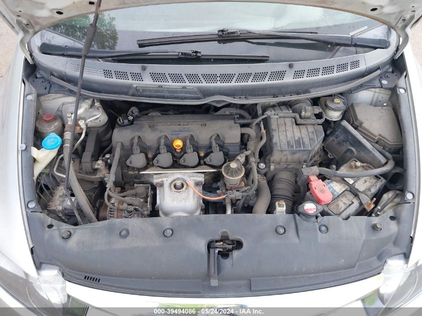 2009 Honda Civic Lx-S VIN: 2HGFA16609H322401 Lot: 39494086