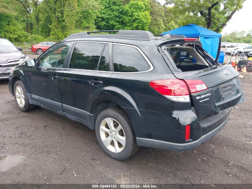 2014 Subaru Outback 2.5I Premium VIN: 4S4BRBCC2E3245366 Lot: 39494102