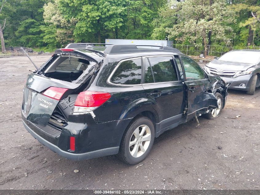 2014 Subaru Outback 2.5I Premium VIN: 4S4BRBCC2E3245366 Lot: 39494102