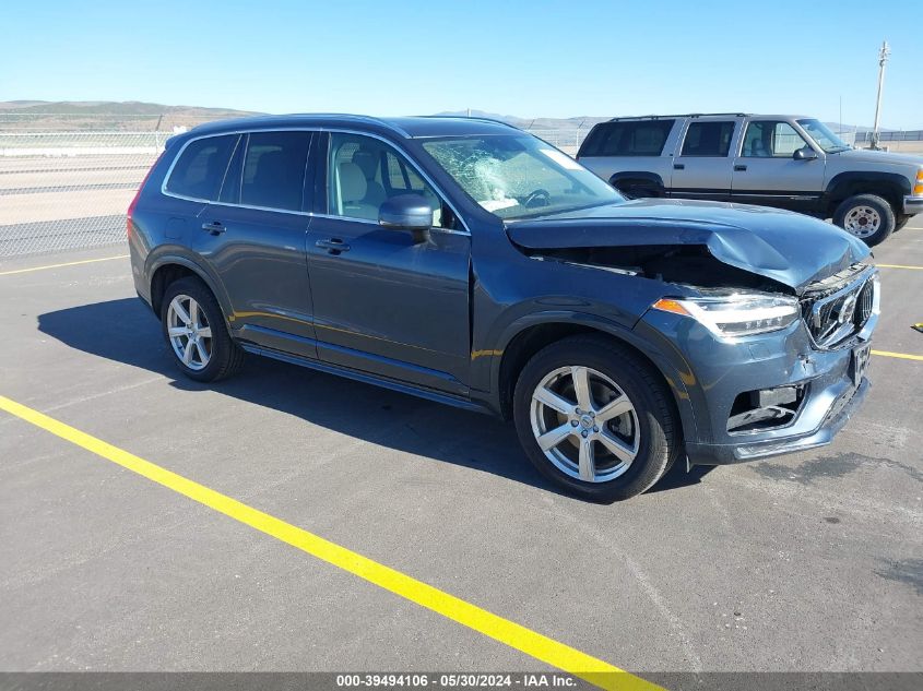 2021 Volvo Xc90 T6 Momentum 7 Passenger VIN: YV4A22PK6M1751800 Lot: 39494106