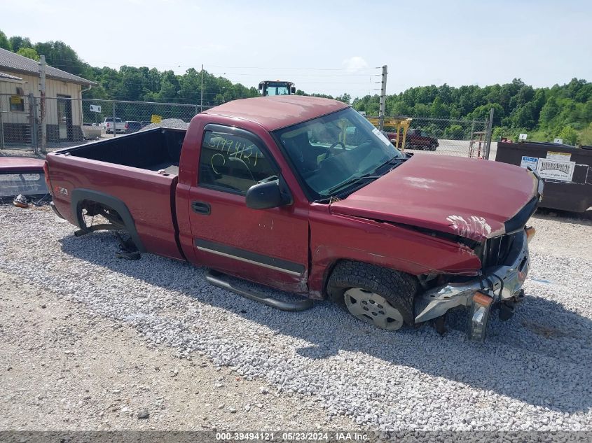 2005 Chevrolet Silverado 1500 Z71 VIN: 1GCEK14T05Z125237 Lot: 39494121