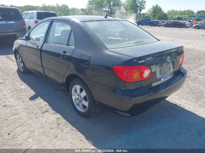 2003 Toyota Corolla Le VIN: 2T1BR38EX3C161112 Lot: 39494123