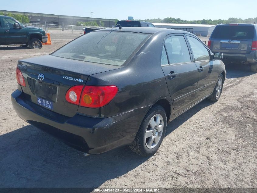 2003 Toyota Corolla Le VIN: 2T1BR38EX3C161112 Lot: 39494123