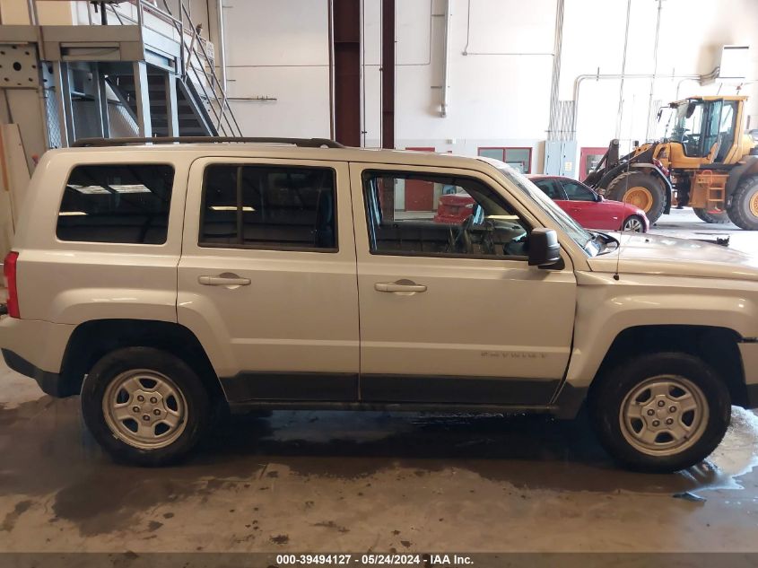 2013 Jeep Patriot Sport VIN: 1C4NJRBB1DD203080 Lot: 39494127