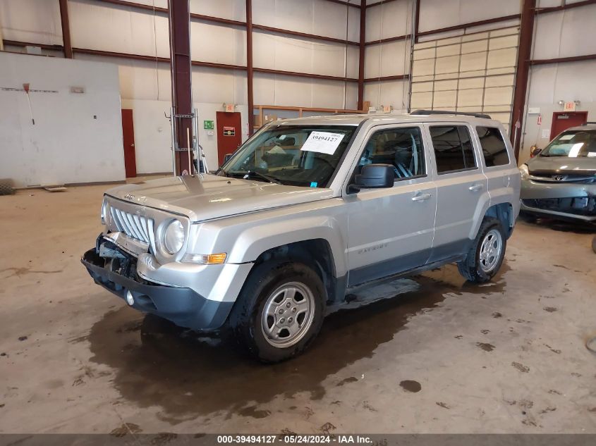 2013 Jeep Patriot Sport VIN: 1C4NJRBB1DD203080 Lot: 39494127