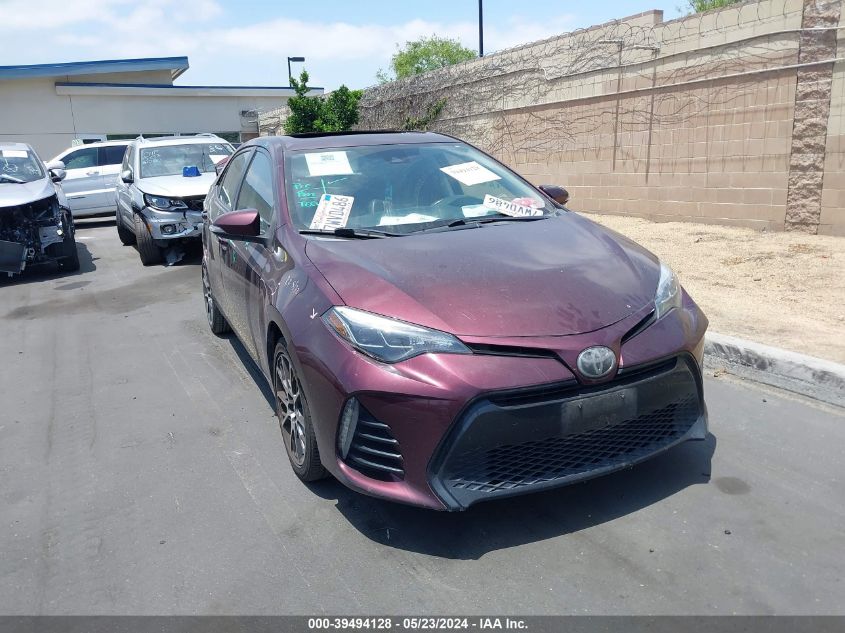 2017 Toyota Corolla L/Le/Se/Se Special Edition/Xle/Xse VIN: 5YFBURHE6HP595133 Lot: 39494128