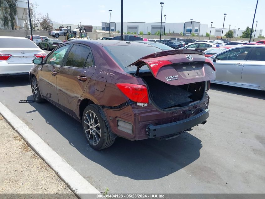 2017 Toyota Corolla L/Le/Se/Se Special Edition/Xle/Xse VIN: 5YFBURHE6HP595133 Lot: 39494128