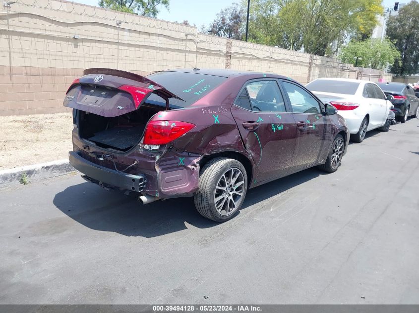 2017 Toyota Corolla L/Le/Se/Se Special Edition/Xle/Xse VIN: 5YFBURHE6HP595133 Lot: 39494128