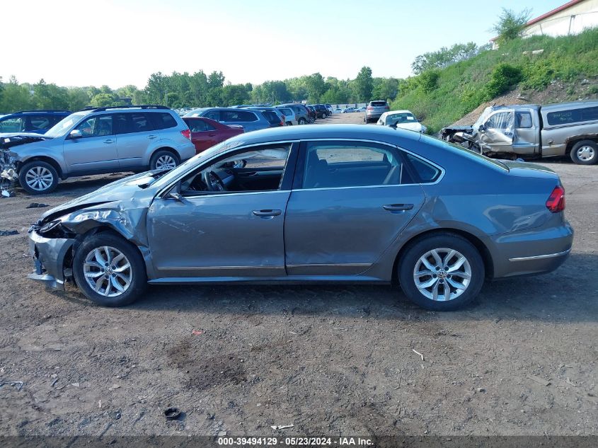 2017 Volkswagen Passat 1.8T S VIN: 1VWAT7A3XHC006165 Lot: 39494129