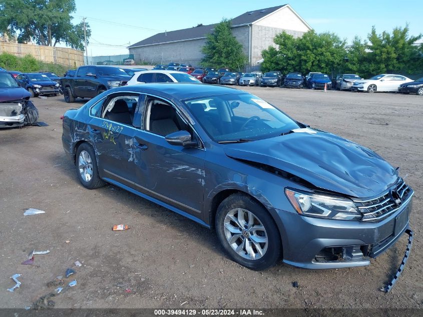 2017 Volkswagen Passat 1.8T S VIN: 1VWAT7A3XHC006165 Lot: 39494129