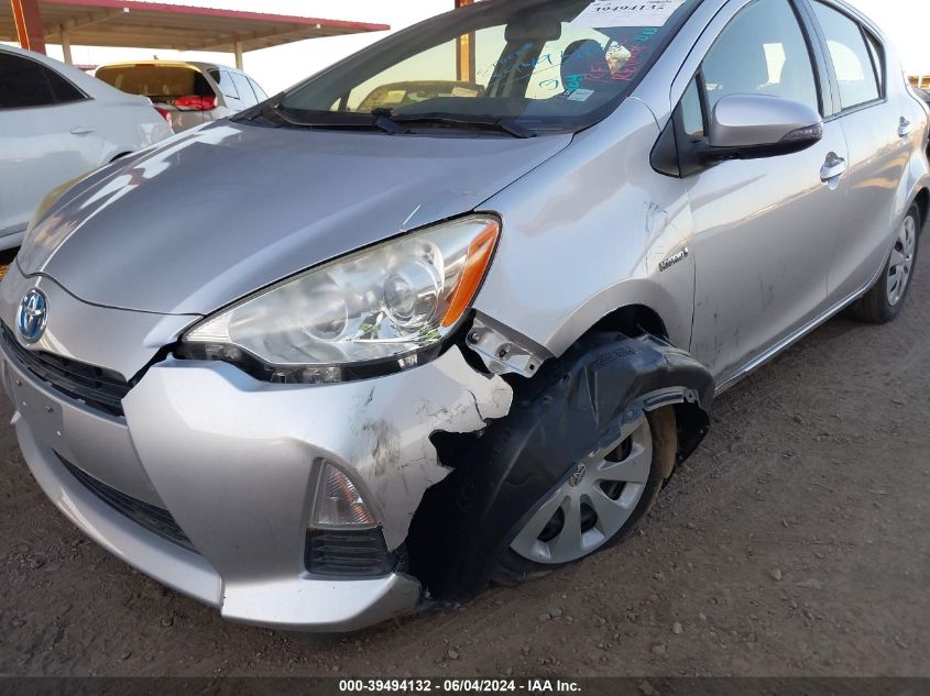 JTDKDTB33D1555076 2013 Toyota Prius C Two