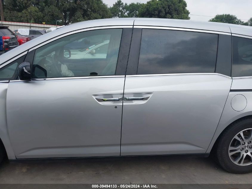 2013 Honda Odyssey Ex-L VIN: 5FNRL5H61DB040941 Lot: 39494133