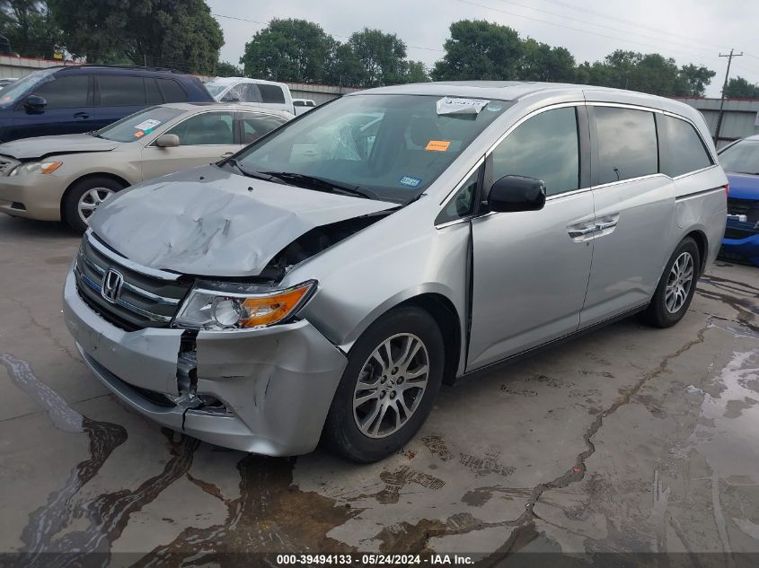 2013 Honda Odyssey Ex-L VIN: 5FNRL5H61DB040941 Lot: 39494133