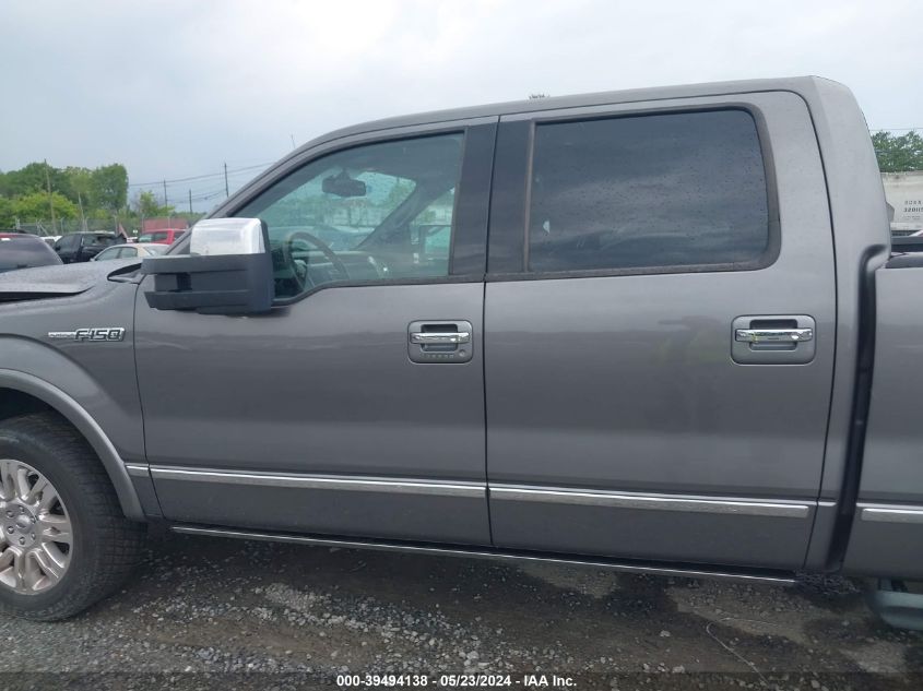 2009 Ford F-150 Fx4/King Ranch/Lariat/Platinum/Xl/Xlt VIN: 1FTPW14V59FA75313 Lot: 39494138