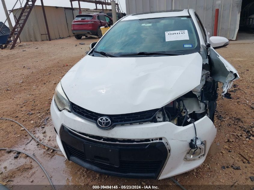 2014 TOYOTA COROLLA S PLUS - 2T1BURHE6EC062419