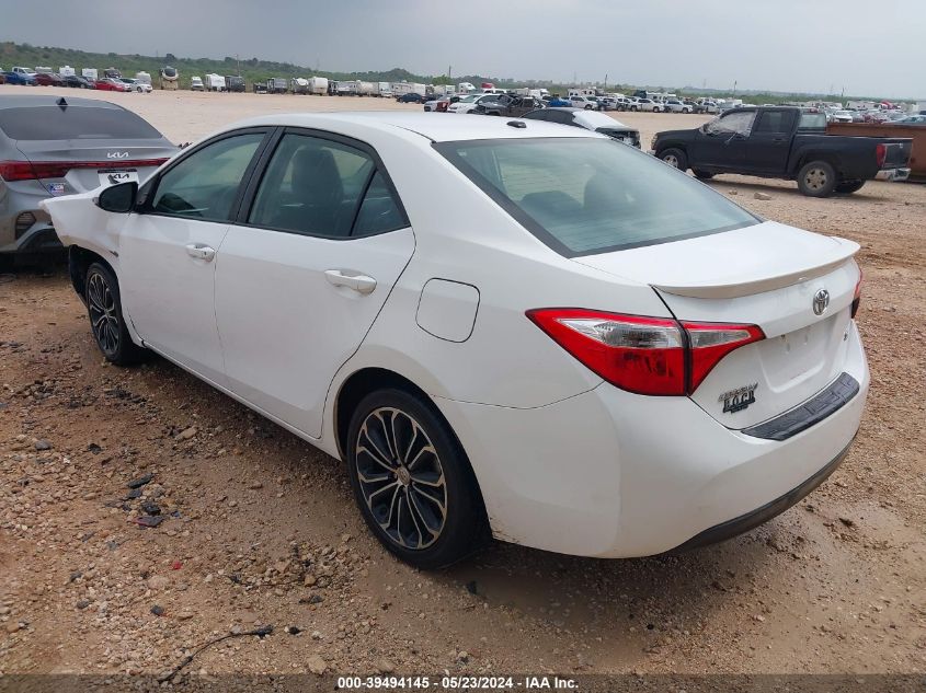 2014 Toyota Corolla S Plus VIN: 2T1BURHE6EC062419 Lot: 39494145