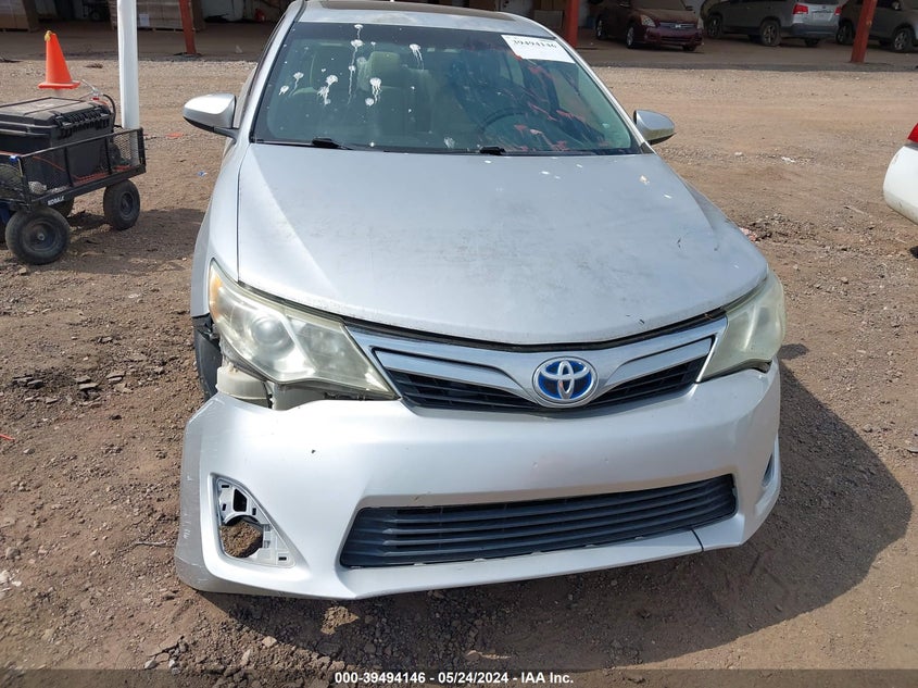 2014 Toyota Camry Hybrid Xle VIN: 4T1BD1FK9EU105885 Lot: 39494146