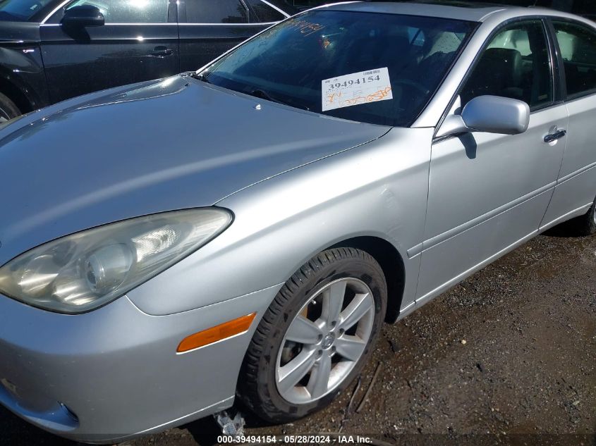 2005 Lexus Es 330 VIN: JTHBA30G655136887 Lot: 39494154