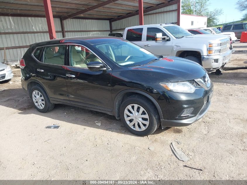 2014 Nissan Rogue S VIN: 5N1AT2MV9EC843967 Lot: 39494161