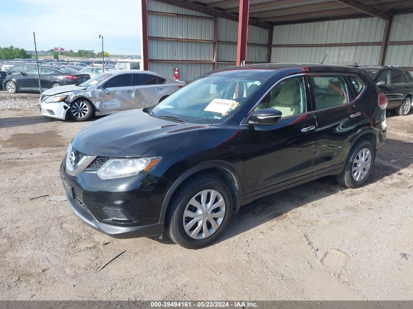 2014 Nissan Rogue S VIN: 5N1AT2MV9EC843967 Lot: 39494161