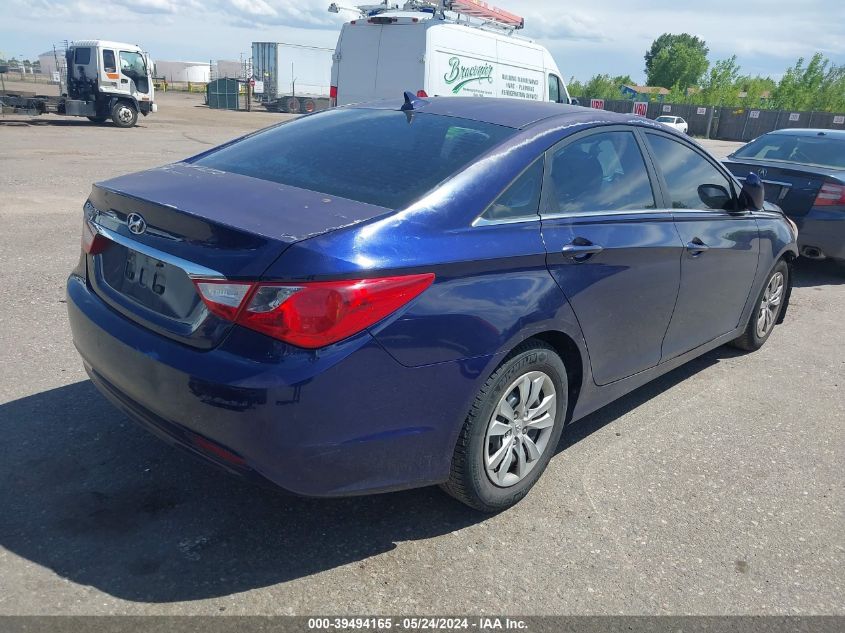 2011 Hyundai Sonata Gls VIN: 5NPEB4AC3BH018322 Lot: 39494165