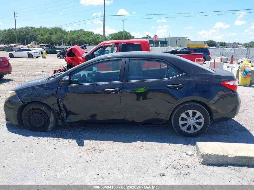 2014 Toyota Corolla L VIN: 2T1BURHE1EC034432 Lot: 39494168