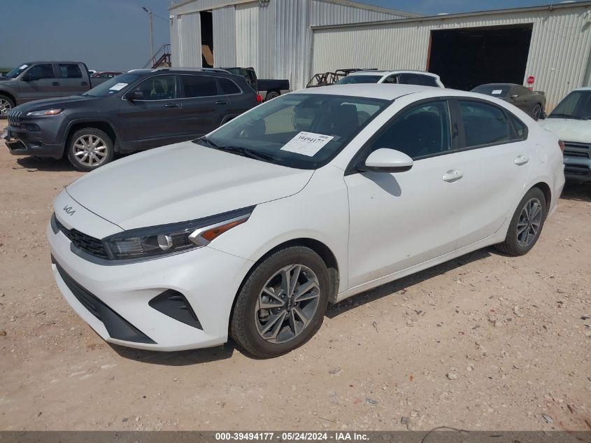 2022 Kia Forte Lxs VIN: 3KPF24AD4NE451380 Lot: 39494177