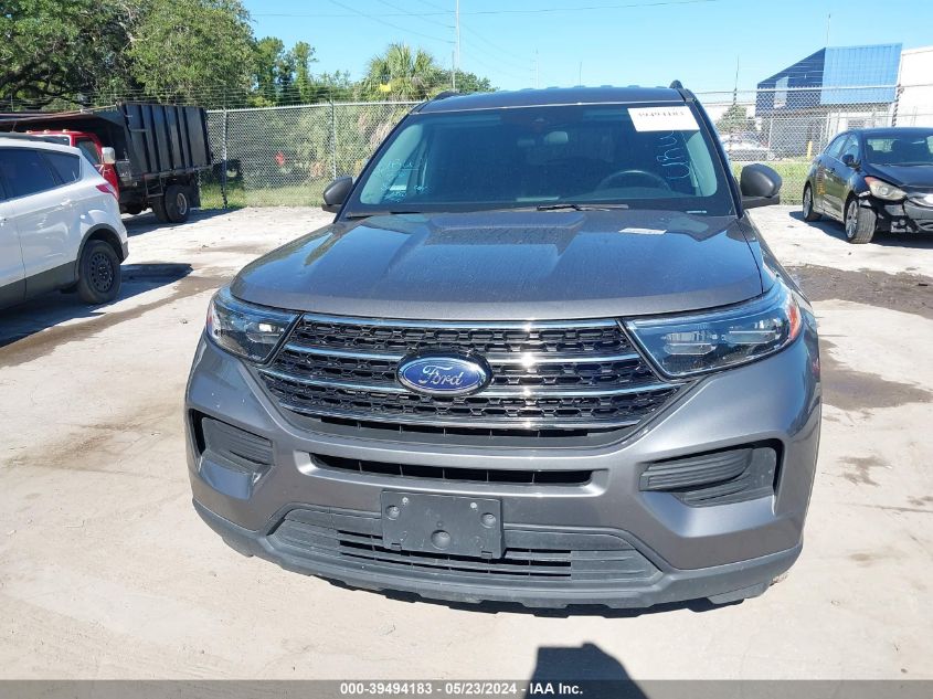 2021 Ford Explorer Xlt VIN: 1FMSK7DH5MGA56293 Lot: 39494183